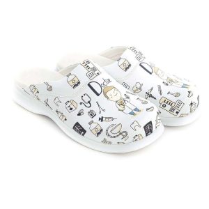 Pantofole Sabo tema dottore