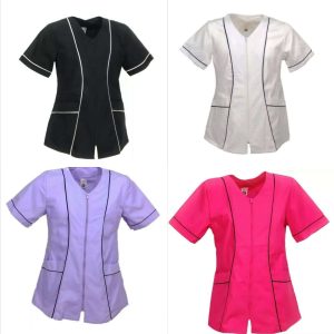 Camice Estetica Donna zip