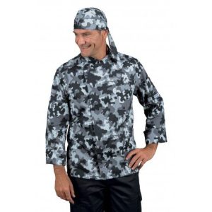 Giacca cuoco mimetica