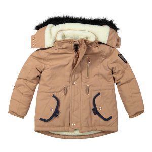 Giubbino Bambina Cammello