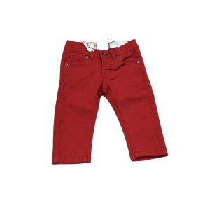Jeans Bimbo Rosso Scuro Dodipetto