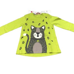 Maglietta Manica Lunga Bambino Verde Boboli