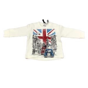 Maglietta Manica Lunga Bianca Bimbo iDo