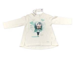 Maglietta Manica Lunga Bianco IDO