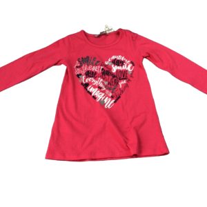 Maglietta Manica Lunga Boboli Rosso