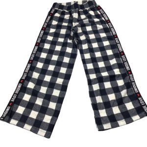 Pantalone Tuta Bambina Bianco e Nero EMC