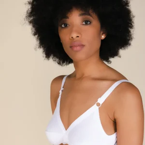 Reggiseno in cotone elasticizzato senza ferretto