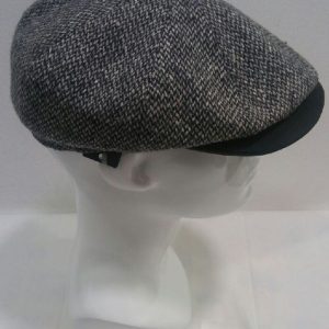 COPPOLA BERRETTO UOMO A SPICCHI PEAKY BLINDERS GRIGIO MADE IN ITALY misura 60
