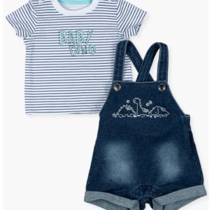 Salopette Neonato con Maglietta Losan