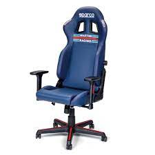 Sedia Sparco Icon Martini Racing Blue navy