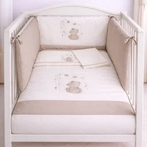 Set 6 Pezzi Coordinato Api Lettino Neonato Paracolpi Made in Italy