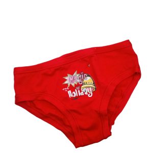 Slip Bambina Rosso Wanted