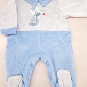 Tutina Neonato Ciniglia Batuffolini